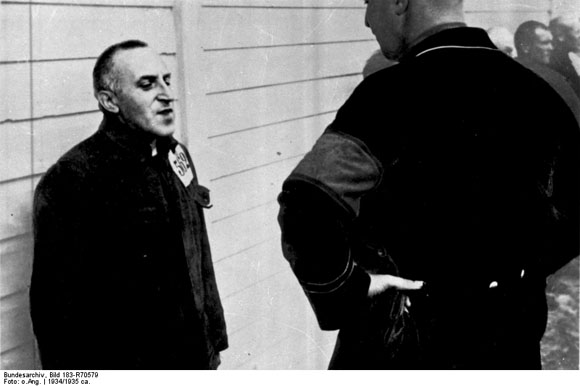 Carl von Ossietzky as Prisoner in a Concentration Camp (c. 1934)